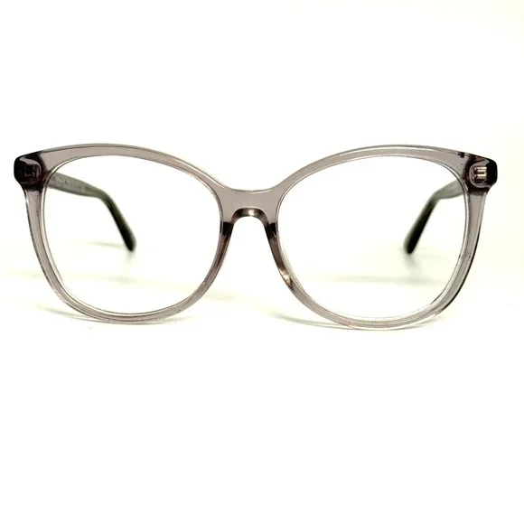 Coach HC8271U L1101 Transparent Grey Cat Eye Sunglasses‎ 51766V 140 2N