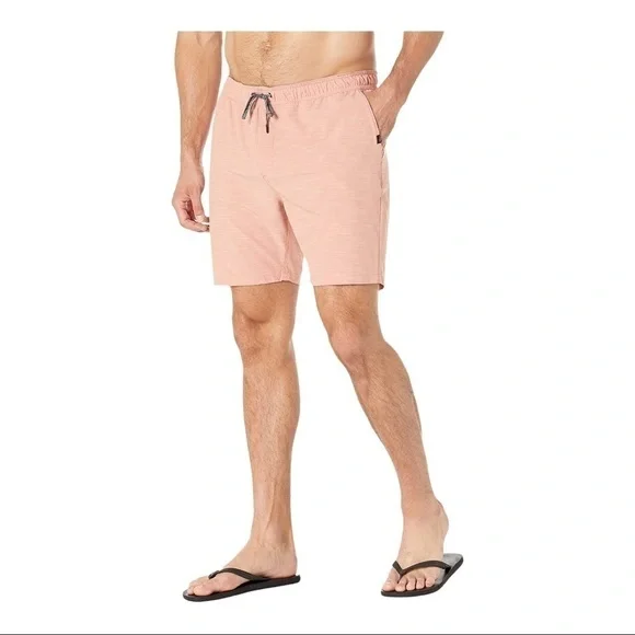 𝅺rip Curl Boardwalk Jackson Volley- washed peach