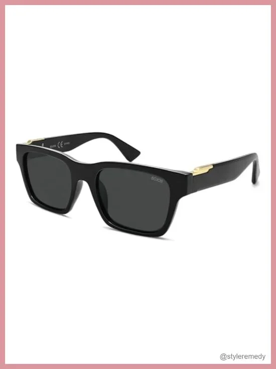 Trendy Polarized Square Sunglasses for Women Men UV400 Retro Shades