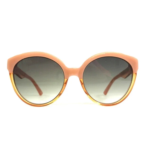 Alfred Kerbs Sunglasses ANDREA OG Orange Cat Eye Frames w/ Gradient Gray Lenses