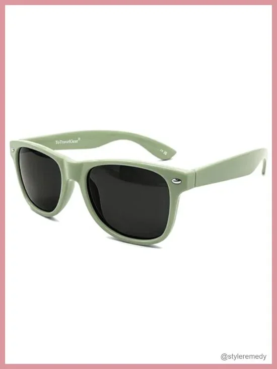 Polarized Sunglasses Retro Square UV Protection for Driving Traveling