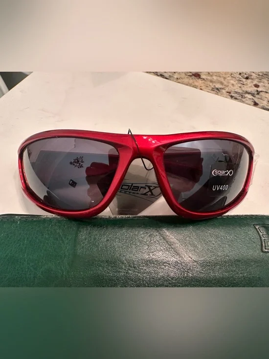 Red PolarX Sunglasses