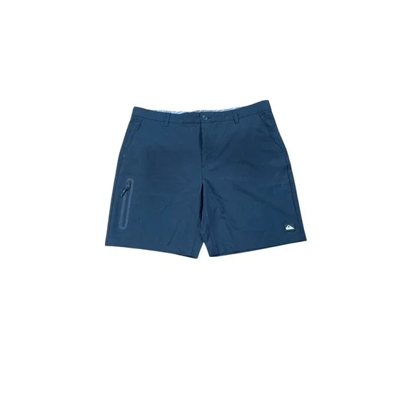 Quiksilver Men's Navy Blue Cargo Board Shorts Size 38 Outdoor Beach‎