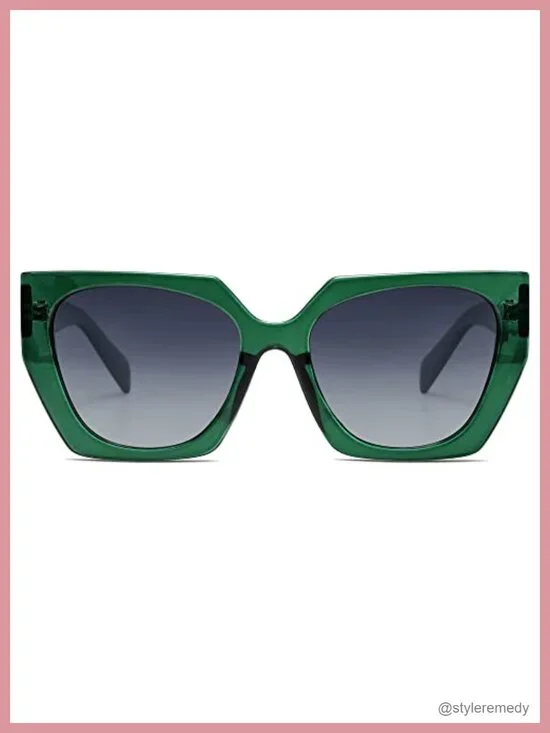 Oversized Square Polarized Sunglasses for Women