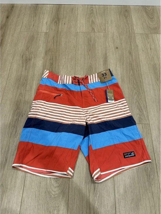 NWT Patagonia • Men's 21’ Wavefarer Boardshorts Swim Trunks • Size 33