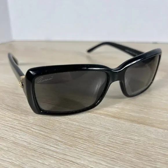 Gucci GG3590/S 807WJ Sunglasses Black FRAMES ONLY 57-15-125 Italy
