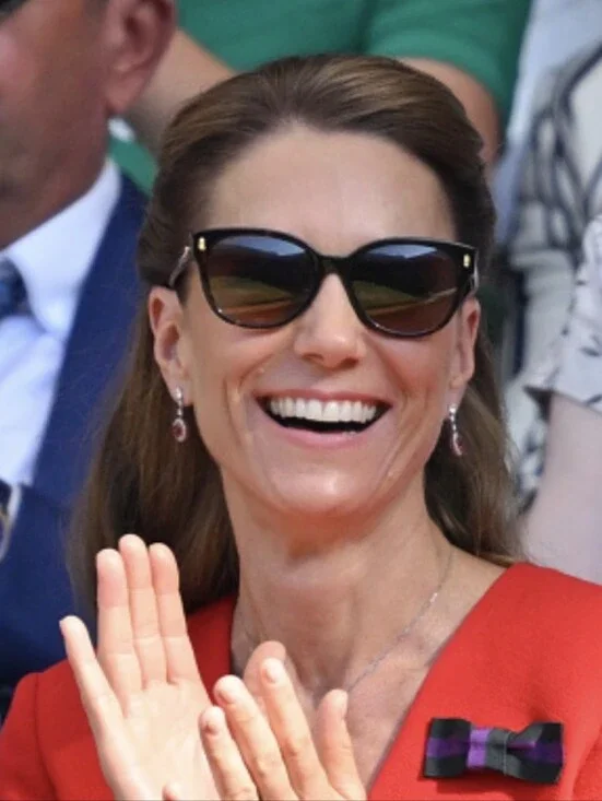 Ralph Lauren RA5305U Cat's Eye Sunglasses in Black Havana ASO Kate Middleton
