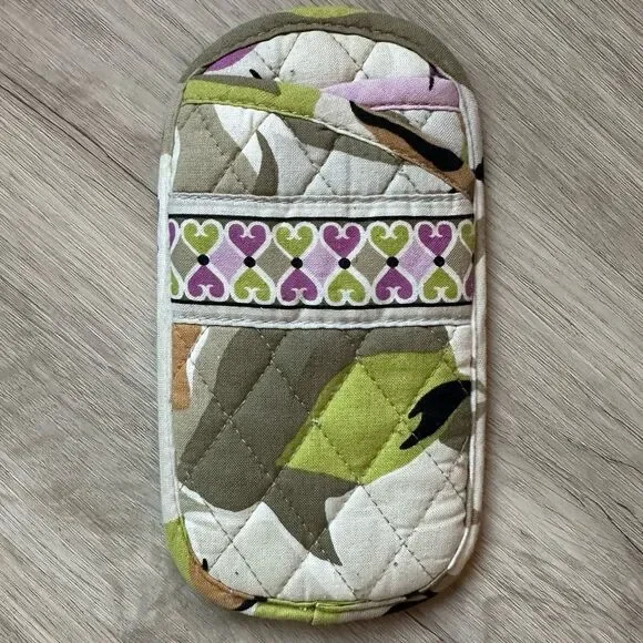 Vera Bradley Soft Case for Sunglasses Eyeglasses Portobello Road Pattern