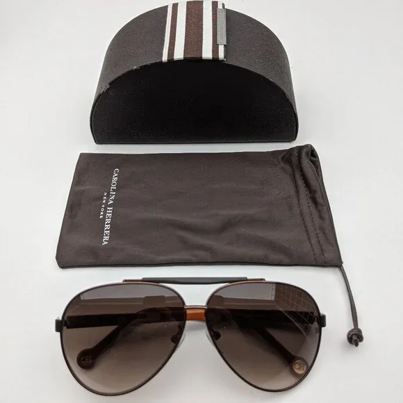 🕶️Carolina Herrera SHE031 Sunglasses 63/10 135 | ALT344🕶️