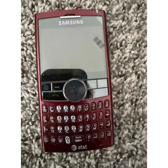 Samsung BlackJack 2 II SGH 1617 red AT&T QWERTY keyboard cell phone