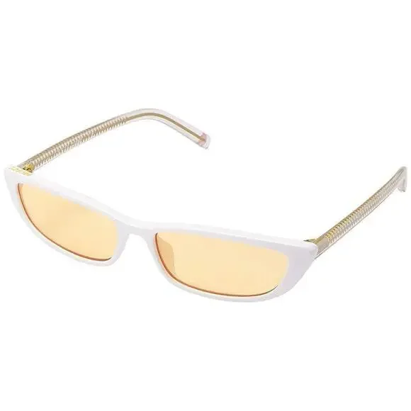 NWT Guess 8210 White Cat Eye 57mm Sunglasses