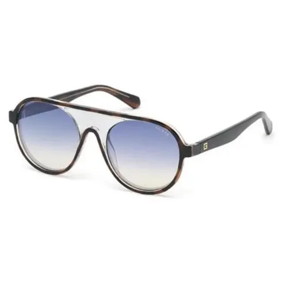 NWT Guess 6943 Havana Aviator 53mm Sunglasses