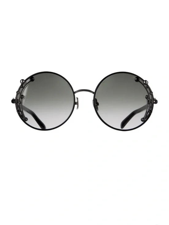 Jimmy Choo Round Gradient Lens Women's Sunglasses