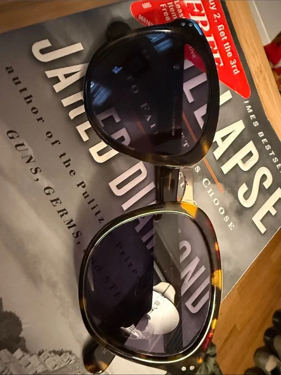 Kam Dhillon Tortoiseshell Sunglasses - Dark Lenses