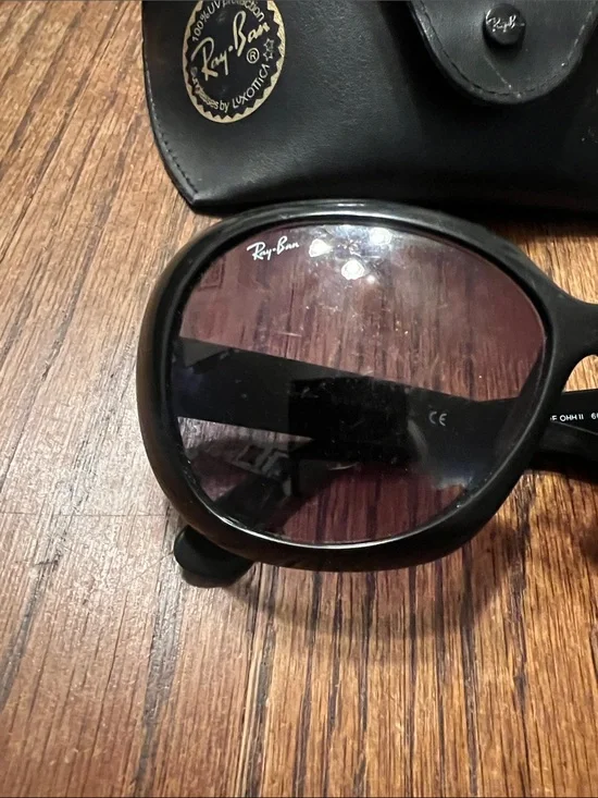 Ray-Ban Jackie Ohh II RB4098 Black Frame  and RB4115 Ray-Ban sporty sunglasses