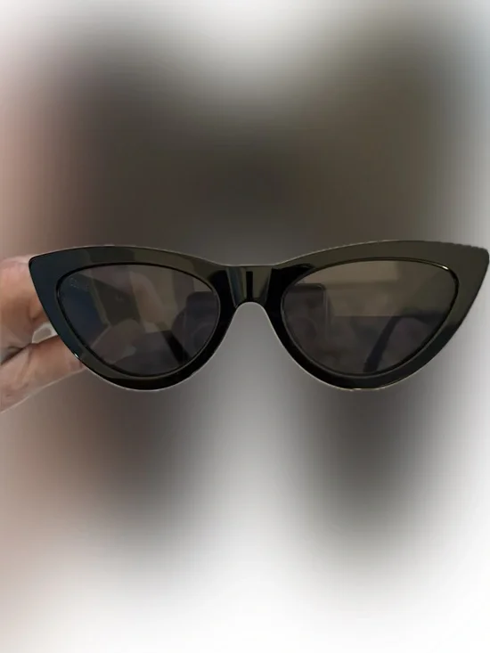 Celine Paris Black Cat-Eye Sunglasses brand new never used