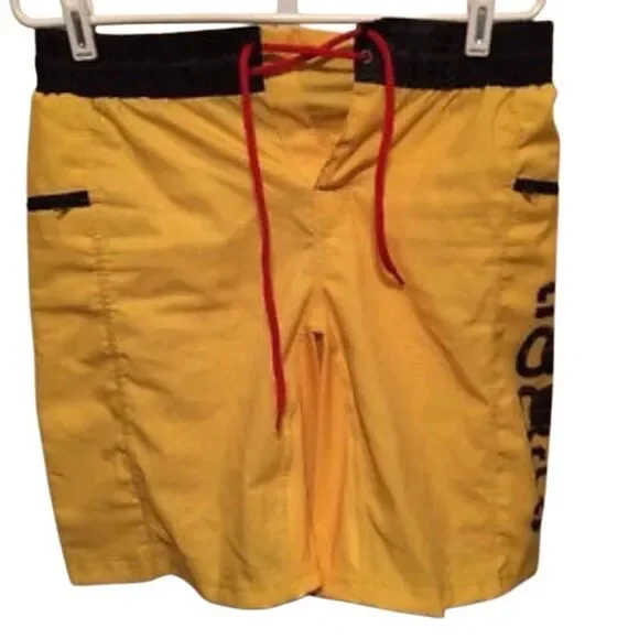 2P88D SIZE LARGE ELASTIC WAIST BOARD SHORTS