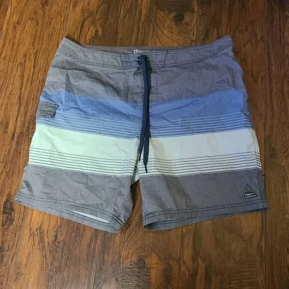 Trinity Striped Board Shorts