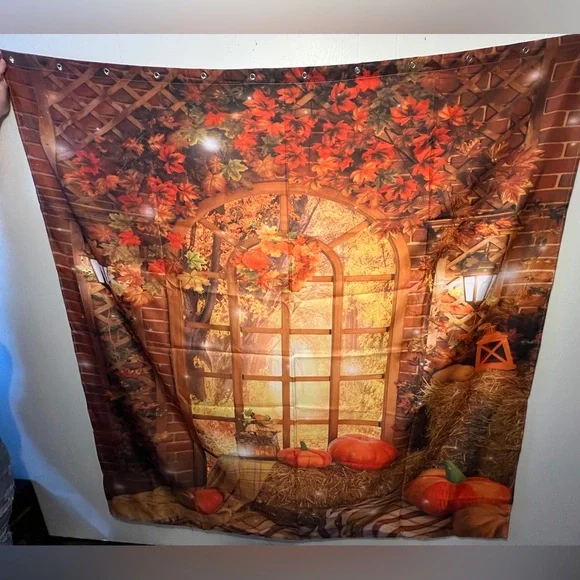 Autumn Harvest Fall Shower Curtain