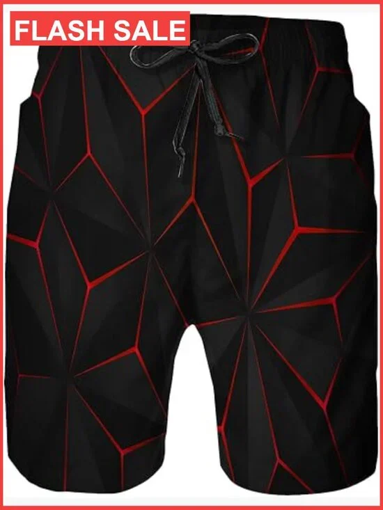 Mens Swim Trunks with Mesh Lining, Quick Dry Board Shorts Bathing Suit
