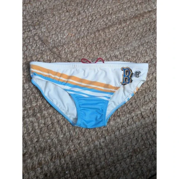 Hardcore Polo UCLA Swim/ Dive/ Water Polo Brief, Size 34 Colorful BRUIN'S