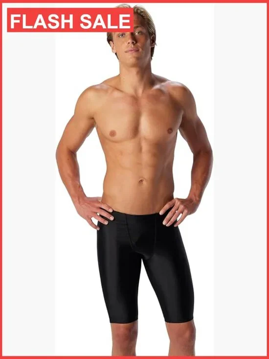 Men's Swim Jammer ProLT Solid Drawcord Waist Eco Fabric