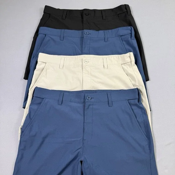 Lot Of‎ 4 Huk Pursuit Fishing Shorts Mens XXL Black/Navy/Beige 6