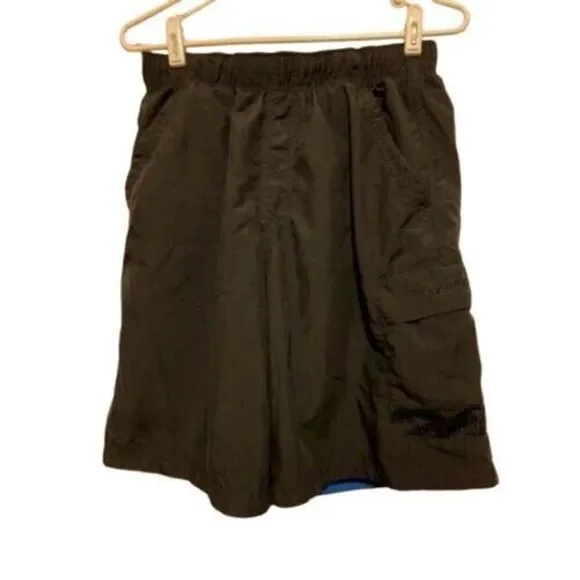 SPEEDO SIZE MEDIUM BLACK SWIM TRUNKS