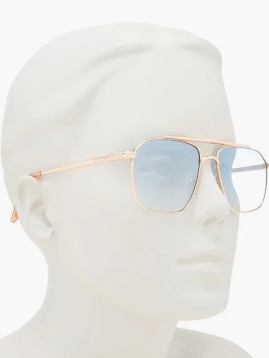 Aire Equator 55mm Aviator Sunglasses