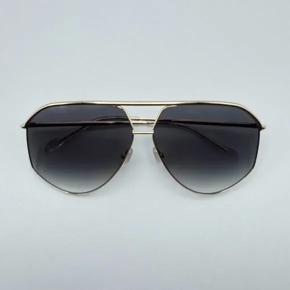 Isabel Marant Sunglasses IM0117 009O Gold Aviator Frame Gray Gradient Lens 64mm