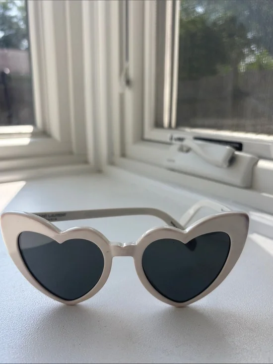 Yves Saint Laurent Loulou heart sunglasses