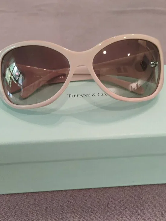 Tiffany & Co. grey framed sunglasses