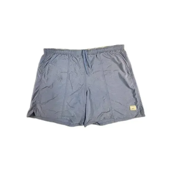 Speedo Swim Shorts Mens XL Blue Elastic Waist Lined Mesh Liner Side Pockets Z3