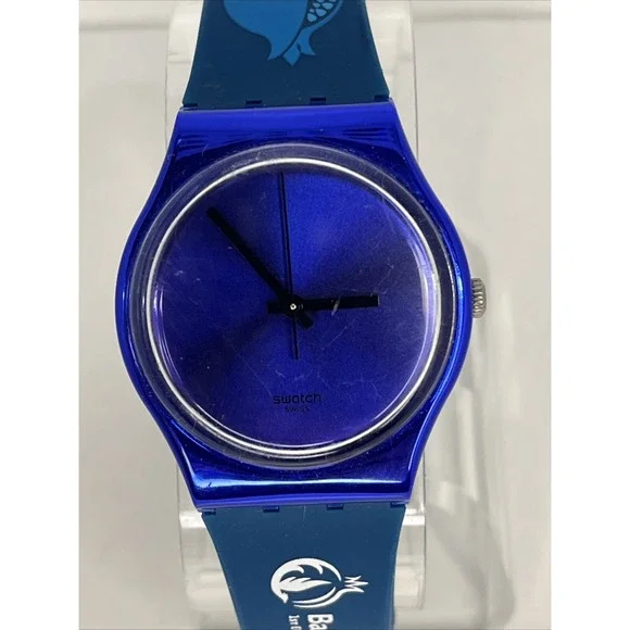 Swatch 1st European Games Baku 2015- GS144C RARE Watch- New‎ Battery
