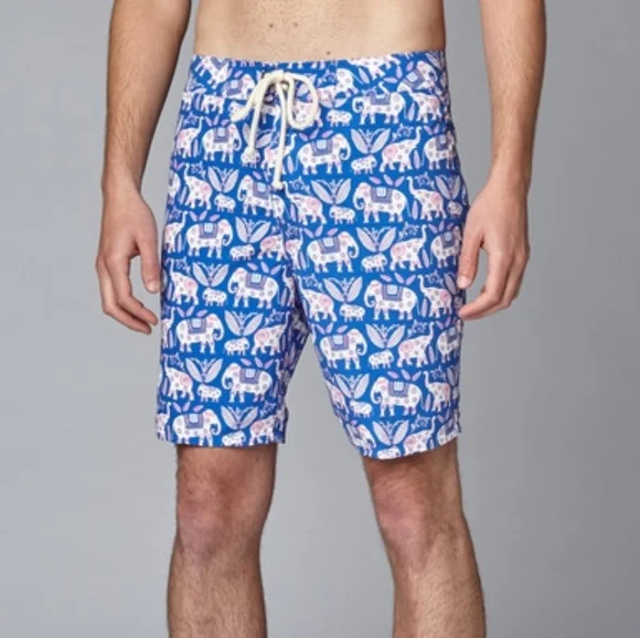 Strong Boalt Boardshort Swim Trunks Elephant Blue Size XL
