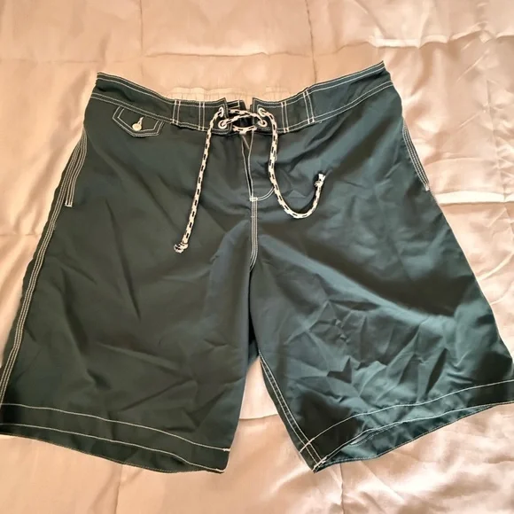 Men's Old Navy Green Swim Shorts