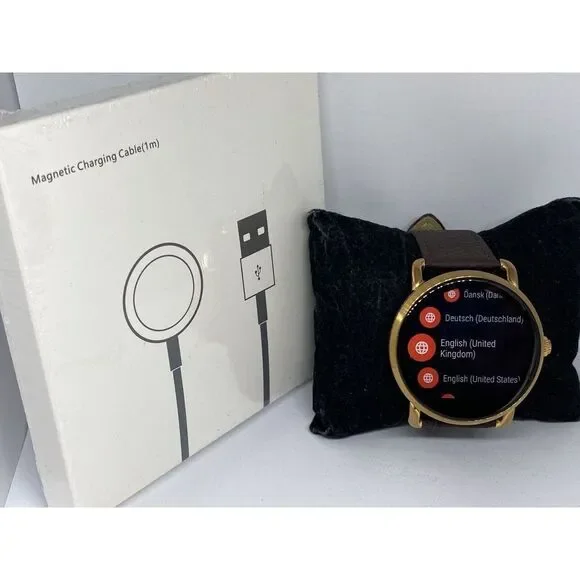 Fossil Gen 3 Authentic Genuine Smart Watch Custom Band FTW2114 LT53