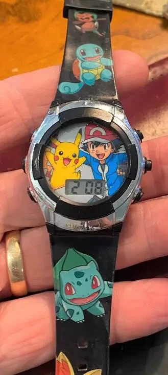 Child's 40mm Pokemon Watch by Accutime Watch, LCD Digital