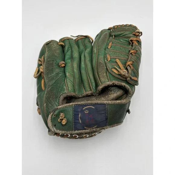 Vintage Duro Flex‎ Baseball Glove 3120 Green Leather USA Made RHT Classic