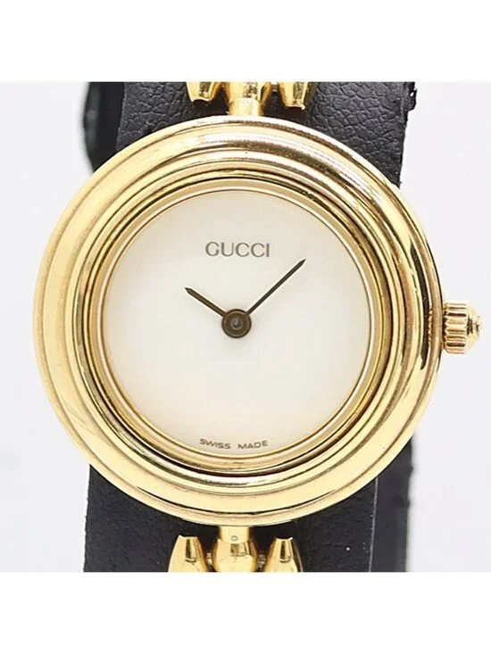Gucci Change Bezel Quartz White Dial Watch