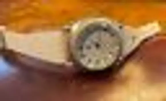 Women's 37mm Silver Tone Charming Charlie Watch, Gold Tone Accents