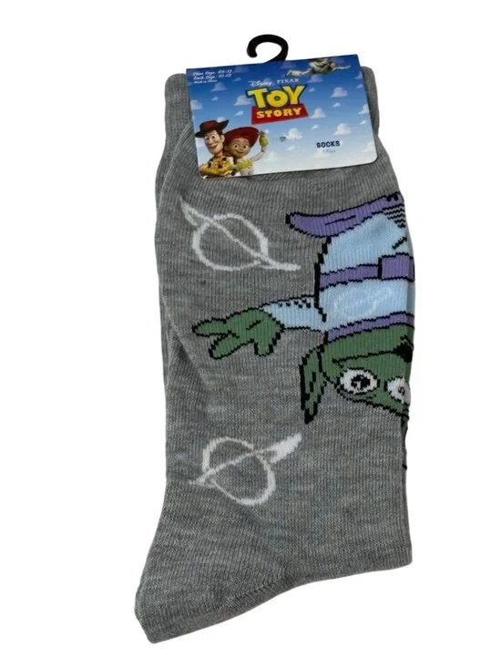 Toy Story Alien Crew Socks Adult NWT