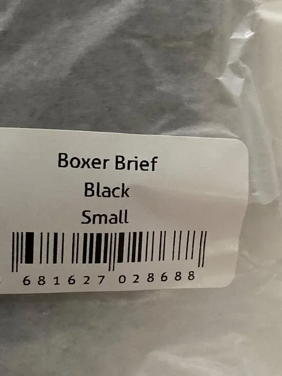 NADS Mens Boxer Briefs black Small Comfortable Fit nwt