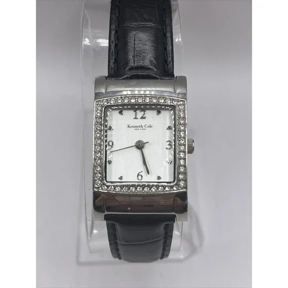 Kenneth‎ Cole New York Women's Quartz Watch Leather Band KC2334- New Battery