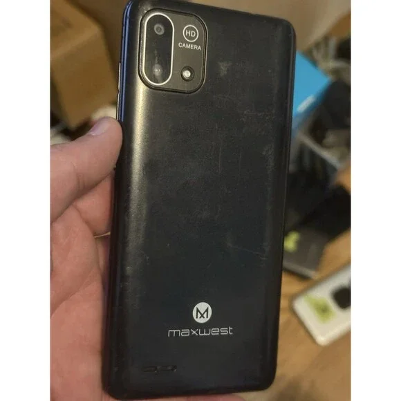 Maxwest Nitro 55Q 16GB Black (GSM Unlocked) Dual SIM Smartphone - K8460 ( Parts)