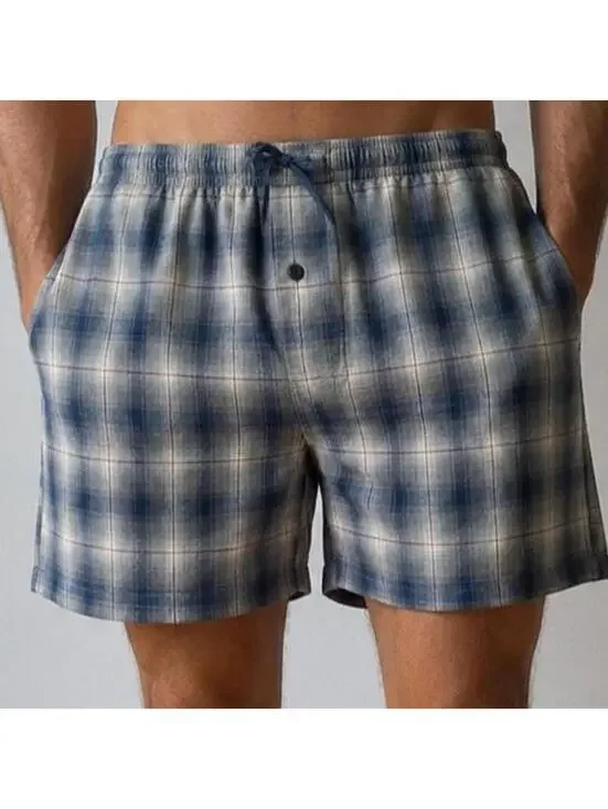 Pendleton Men's XL Plaid Cotton Lounge Shorts