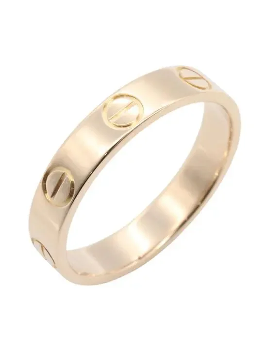 Cartier Mini Love Ring 18Krg Pink Rose #300237C14B