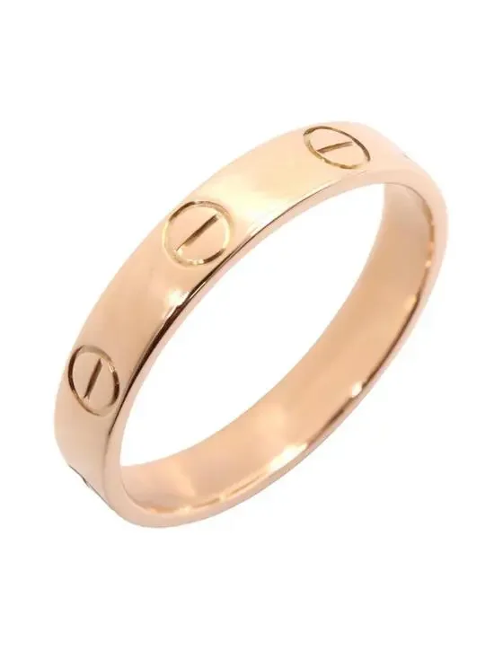 Cartier Mini Love Ring 18Krg Pink Rose #300234C14B