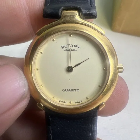 VINTAGE‎ ROTARY SWISS MADE QUARTZ WRIST WATCH Parts