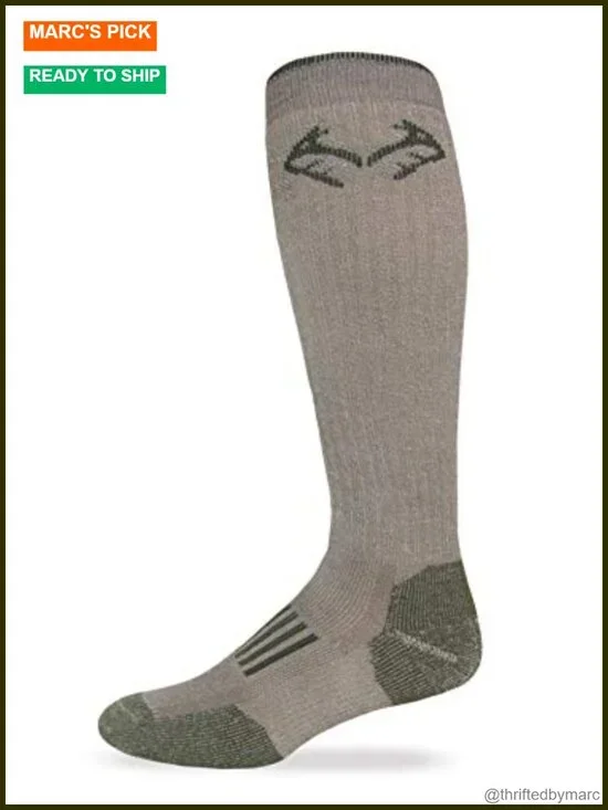 Heavyweight Merino Wool Tall All Season Boot Socks 1 Pair